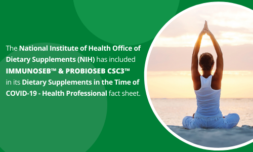 NIH Lists Enzyme & Probiotic Combo On Dietary Supplements In The Time Of COVID-19 Fact Sheet For Health Professionals