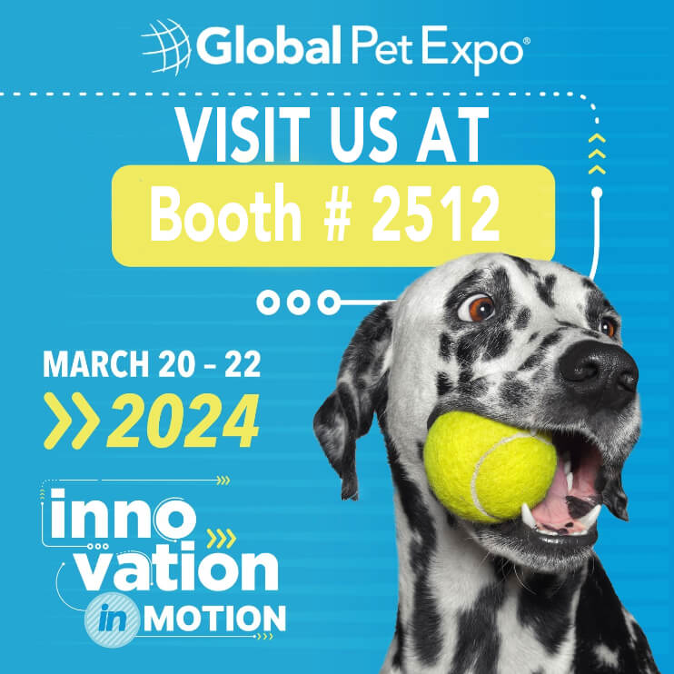 Learn About Our New Studies on Dogs at Global Pet Expo (Booth #2512)!